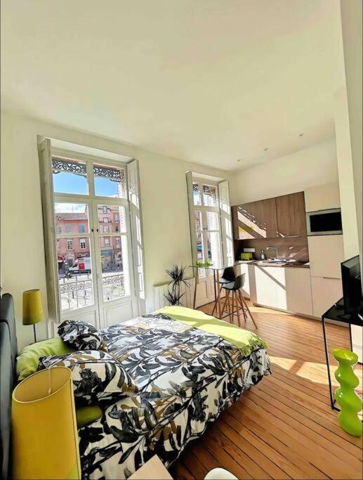 Le Studio Jardin D'Eden Metro Palais De Justice Apartment ตูลูส ภายนอก รูปภาพ